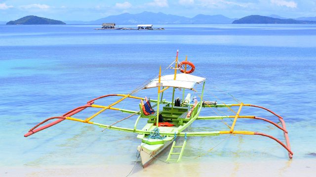フィリピンの海の景色